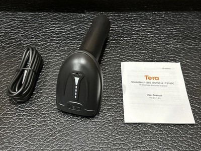 Tera Pro 1D Wireless Barcode Scanner 3 in 1 Bluetooth & 2.4G Wireless & USB W...