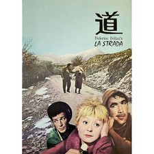 LA STRADA Japanese Program 16p - 9x12 in. - 1954/R1970 - Anthony Quinn, Federico