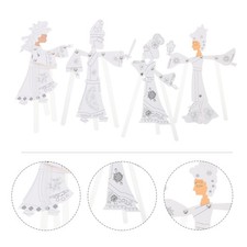  4 Sets Craft Kit for Kids Kits Toddler Gifts Art Marionette Puppets