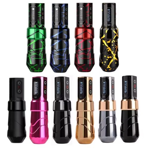 DM Flux MAX Wireless Tattoo Machine 4.0MM Stroke Coreless Brushless Motor 2400mA - product listing photo