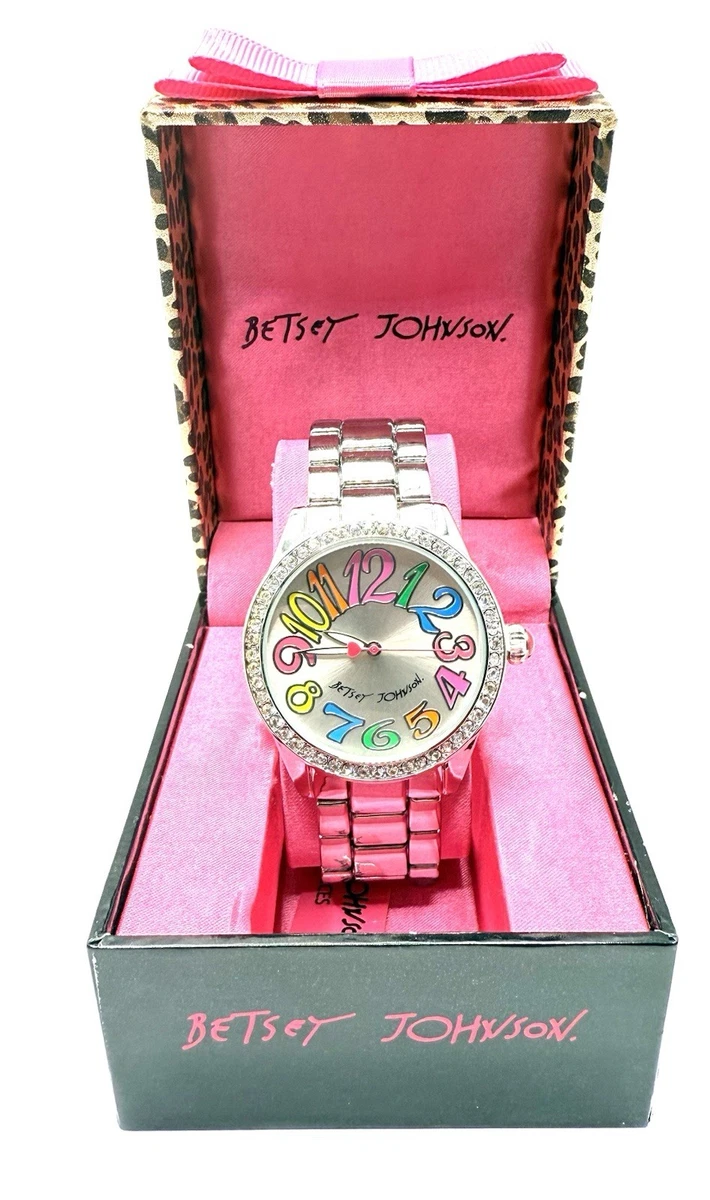 Betsey Johnson Quartz Silver Case Wristwatches for sale | eBay display picture 1