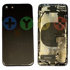 iPhone SE 2nd Gen back housing Replacement Black Gray With Small Parts Grade AB