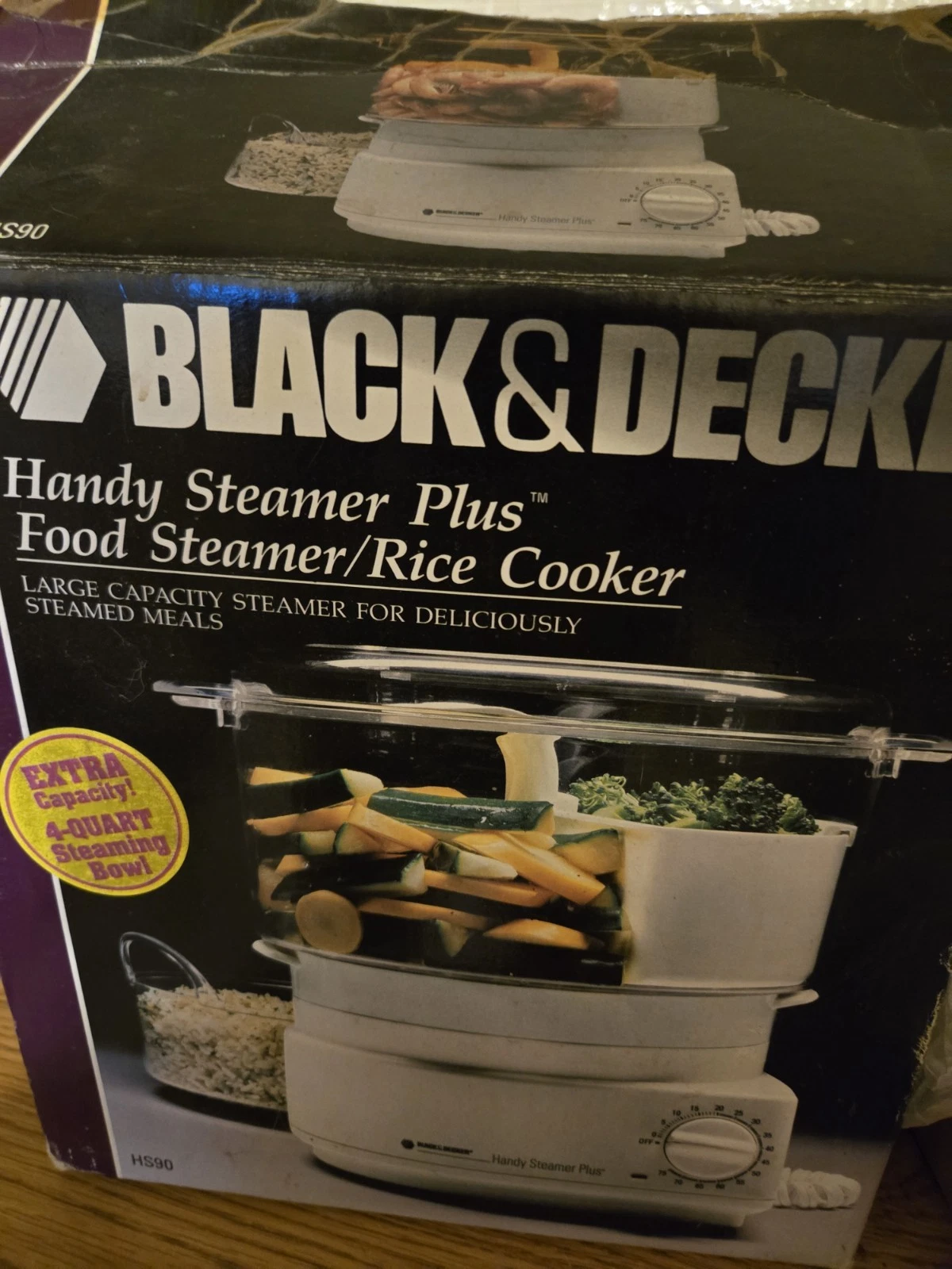 Black and DeckerSteamer Plus Food Steamer/Rice Cooker