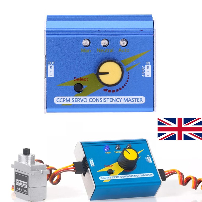 Digital ESC Servo Tester CCPM Consistency Controller Motor for RC Airplane UK