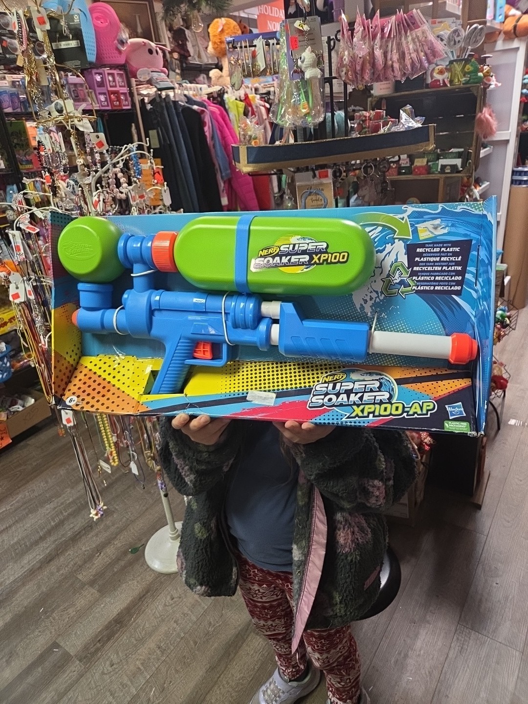 NERF SUPER SOAKER XP100-AP NUEVO