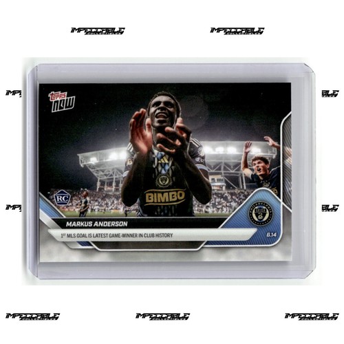 2025 Topps Now MLS - #53 Markus Anderson Rookie /230 1st MLS Goal