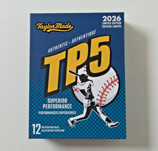 TaylorMade Golf Ball TP5 TP5x 1 Dozen 12 Balls Baseball 2026 Limited Edition