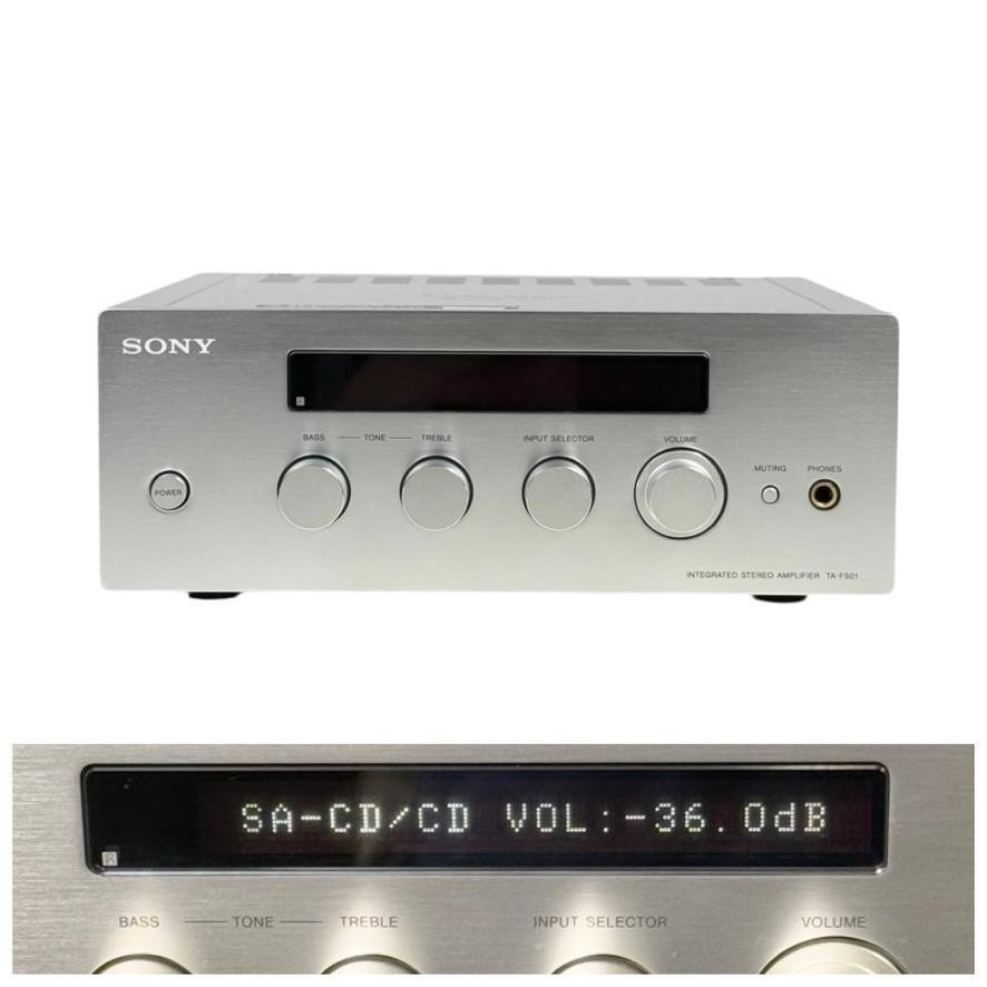 【値下げ】SONY TA-F501 S-master pro フルデジタルアンプ SONY TA-F501 Stereo Integrated Amplifier S-Master PRO Tested Japan