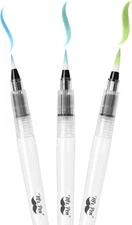 Mr. Pen- Watercolor Brush Pens, 3 Pack, Brushes Medium, Multicolor 