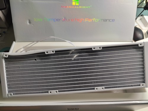 *For Parts* Hyper Vision 360 UB ARGB CPU Cooler TL-UB36W, White - Afbeelding 2 van 9