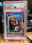 2024 PANINI DONRUSS 327 CALEB WILLIAMS OPTIC PREVIEW-PINK PSA 10 GEM MINT