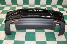Dmg 19-24 Camaro Ss Black Painted Rear Bumper Cover Panel Dual Exhaust Wty Dmg 19-24 Camaro Ss Black Painted Rear Bumper Cover Panel Dual Exhaust Wty