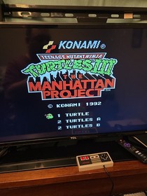 Teenage Mutant Ninja Turtles III: The Manhattan Project 1992 For The NES