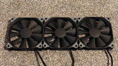 3 Phanteks 120mm, Computer Cooling Fans 3 Pin 20'' Cable