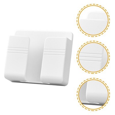 6 Pcs Wand-telefon-ladehalter TV-Fernbedienungshalter Telefonhalter Für
