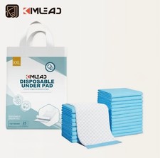 Kimlead XXL 30x36 Disposable Underpads for Adult, Bed Wetting, Baby Changing Pad