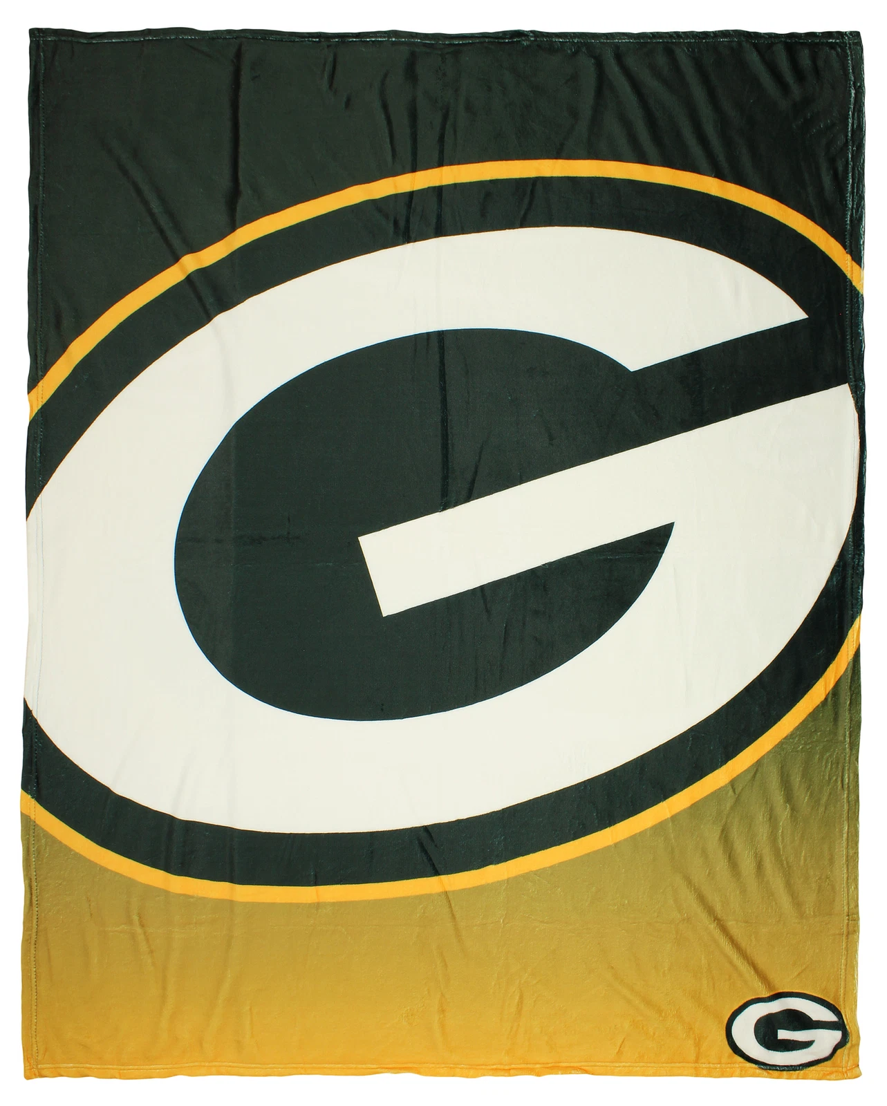 football Green Bay Gradient Micro Raschel Throw Blanket, Christmas Gift