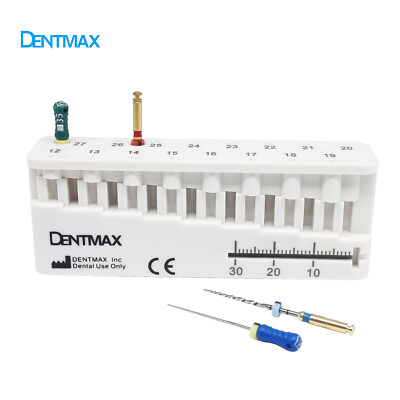 DENTMAX Dental MINI-ENDO-BLOC, Endo Root Canal Files Measuring Block Ruler VIP