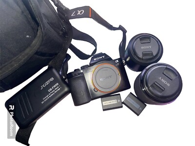 ( READ DESCRIPTON) Alpha a7 Mirrorless Digital Camera Bundle