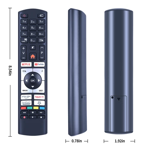 New RC4518P Remote Control For BUSH Smart HD TV ELED24HDSA DLED32HDSB DLED40FHDS - Picture 6 of 7