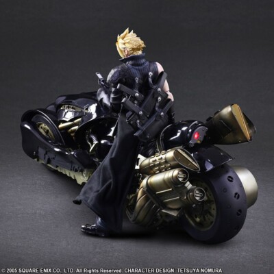 FINAL FANTASY VII Advent Children Cloud Strife Fenrir Figure PLAY