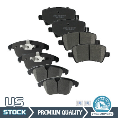 Front Rear Ceramic Brake Pads for Land Rover LR2 Range Rover Evoque Volvo S80