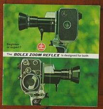 BOLEX ZOOM REFLEX SALES BROCHURE/110506