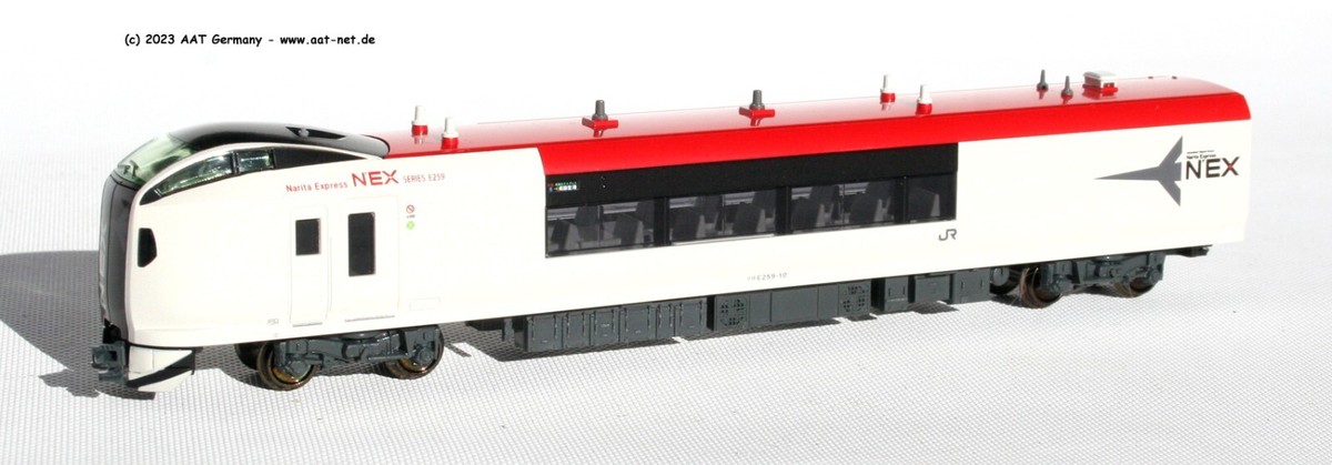 Kato Japan N 10-847+848 - Triebzug E259 Narita Express, 6-teilig