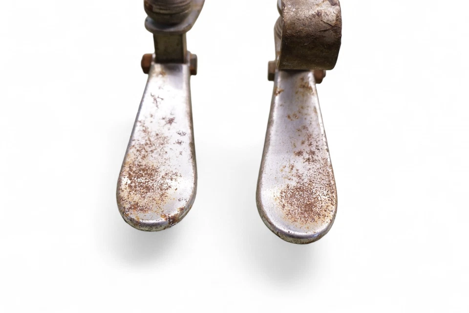 Clavijas de pie universales estilo cuchara vintage Harley Honda BSA Triumphs *2237A Foto 3 de 4