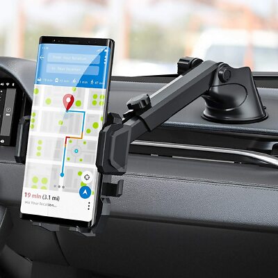 Upgraded Cell Phone Holder for Car, Universal Manords Dashboard Windshield  Cell