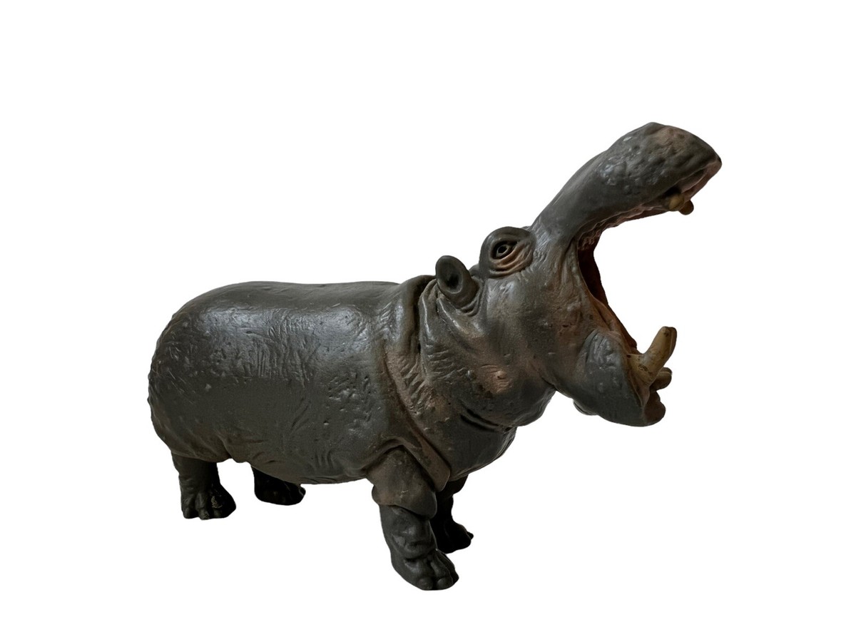 Schleich Hippopotamus Hippo Open Mouth Animal Figure D-73527 Am