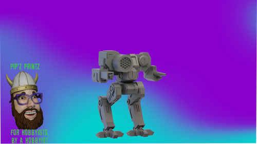 Chimera Alternate Mech Modell für Battletech 6mm-10mm-15mm - Bild 1 von 1