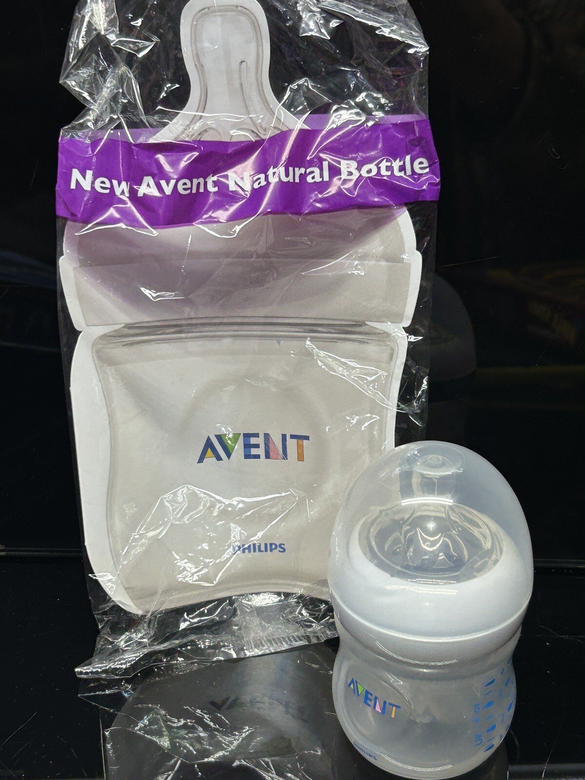 New Philips Avent Natural Baby Bottle 4 oz Size