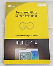 JETech Tempered Glass Screen Protector For iPad 10.2 Inch Tablet NEW