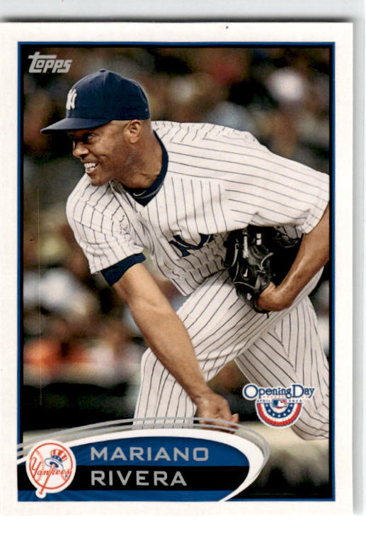 2012 Topps Opening Day - Mariano Rivera #189 Blue /2012
