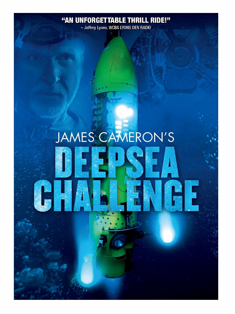 James Cameron's Limited Edition Deepsea Challenge DVD With Book