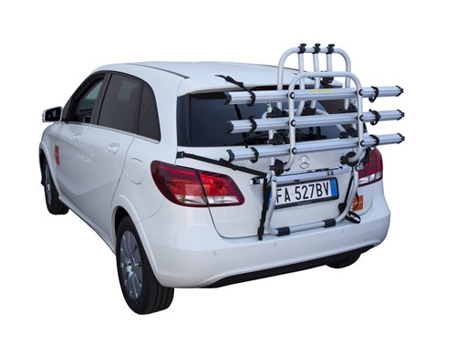 PORTABICIS DE PORTÓN EN ALUMINIO FABBRI MODÈLE BICI OK - PARA 3 BICIS eBay