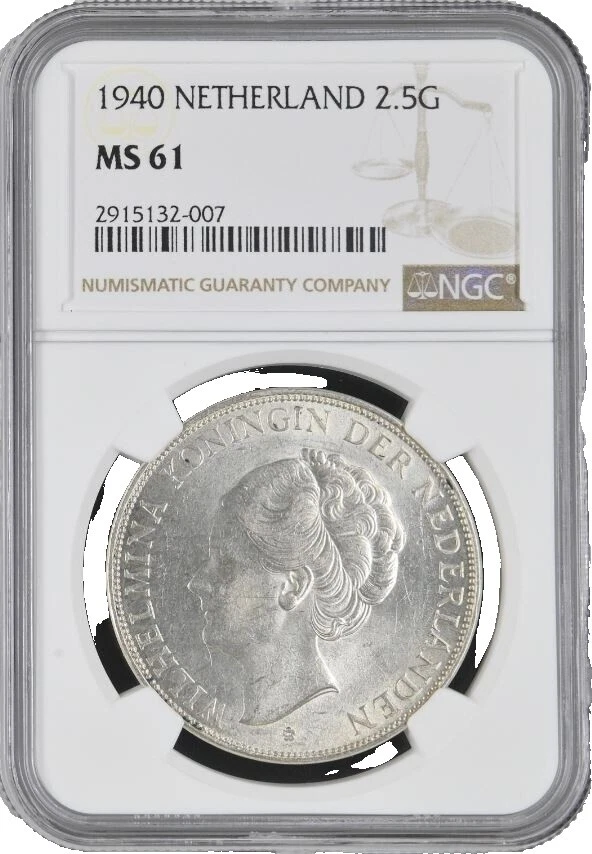 1940 Year Dutch Coins