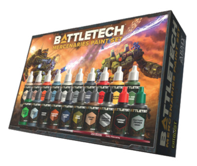 BattleTech: Mercenaries Paint Set (EN)
