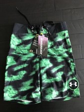 Boys Youth Under Armour Swim Trunks hydro storm size 23 armour block S1 0029