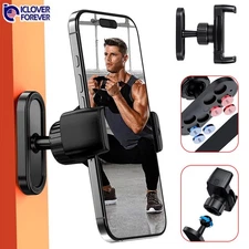 Magnetic Cell Phone Holder Gym Golf Cart 360° Rotatable Mount for iPhone Samsung