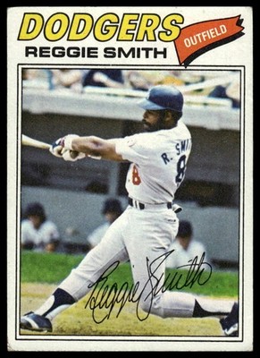 1977 Topps #345 Reggie Smith