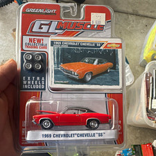 GreenLight GL Muscle 1:64 1969 Chevrolet Chevelle SS Red Diecast Unopened