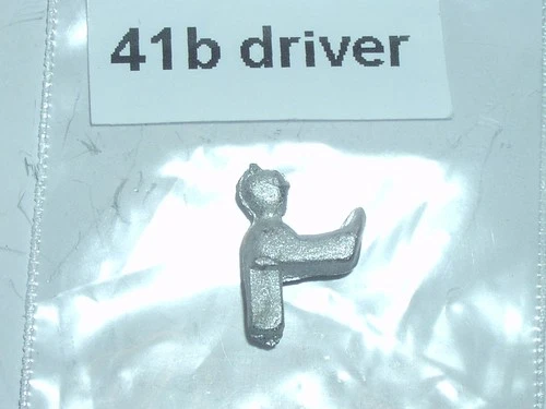 Replica diecast driver for Lesney Matchbox 41b Jaguar D-Type Racing Car (1960)