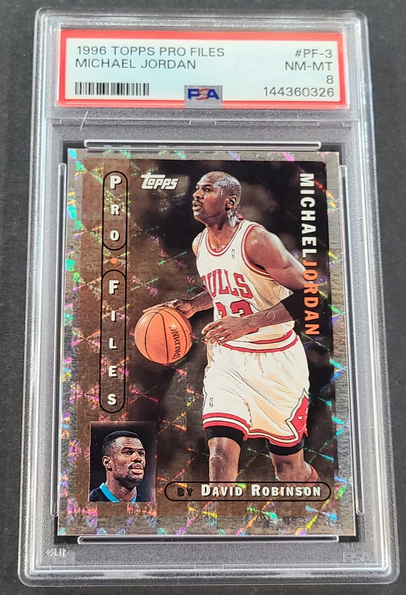 Michael Jordan Basketball Grade 10 Insert Sports Trading Cards