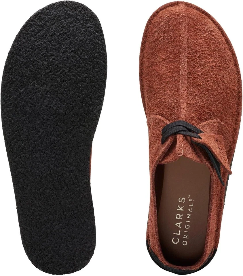 Clarks Originals Mens BNIB Shoes DESERT TREK Mid Brown Suede Various Sizes - Image 3 of 4