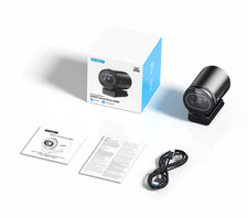 Webcam 4K Streaming Web Camera 1080P 60FPS USB Camera EMEET S600 Autofocus Livin