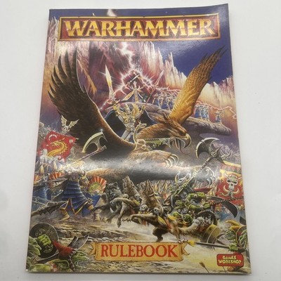 Warhammer Rulebook 1996 RPG Book by Games Workshop Vintage