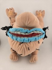 Vintage 1995 Aaahh Real Monsters Krumm Plush Doll 10" NO EYES Viacom