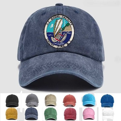 Customized Name Embroidered Hat Us Naval Facility Chichi Jima Bonin Islands